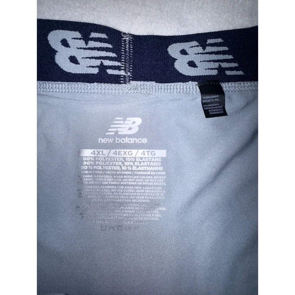 New Balance Boxer Briefs Mens 4XL Blue Grey New set of 3 Performance Athletic